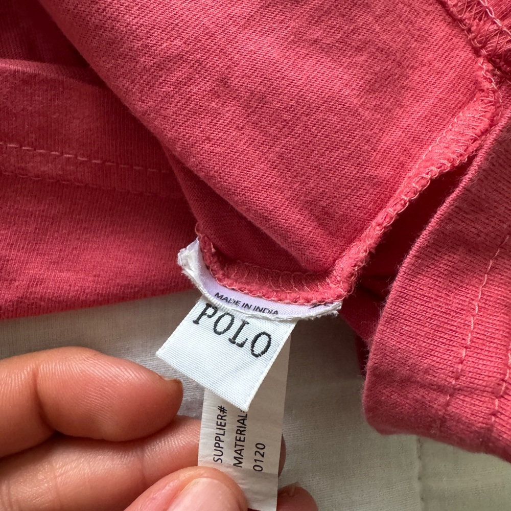 Polo by Ralph Lauren Kids Red Tee - Picture 3 of 4